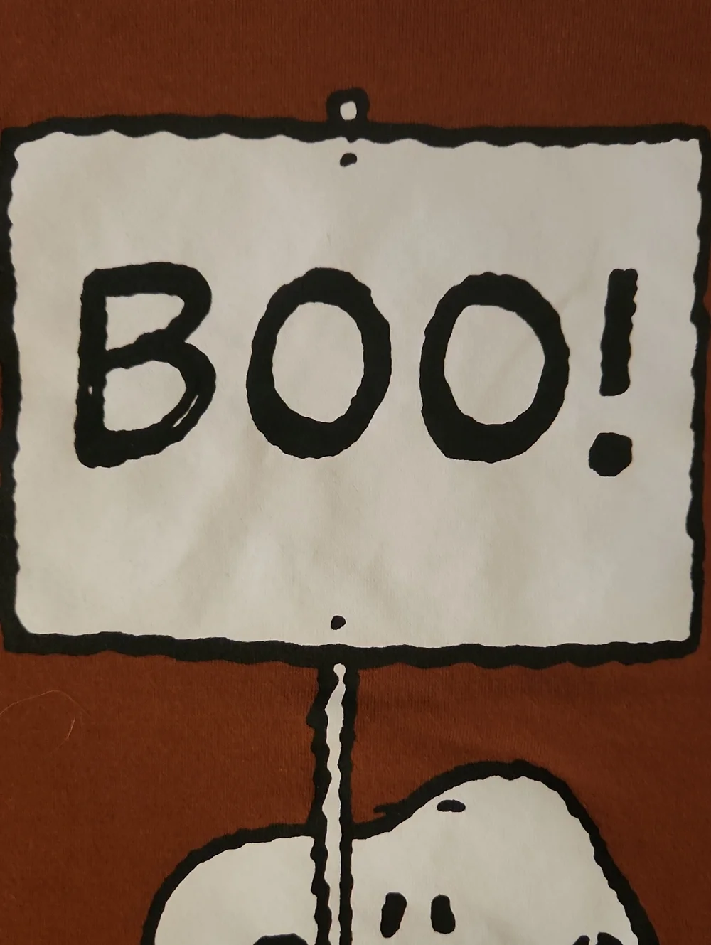 Snoopy BOO Shirt for Kids